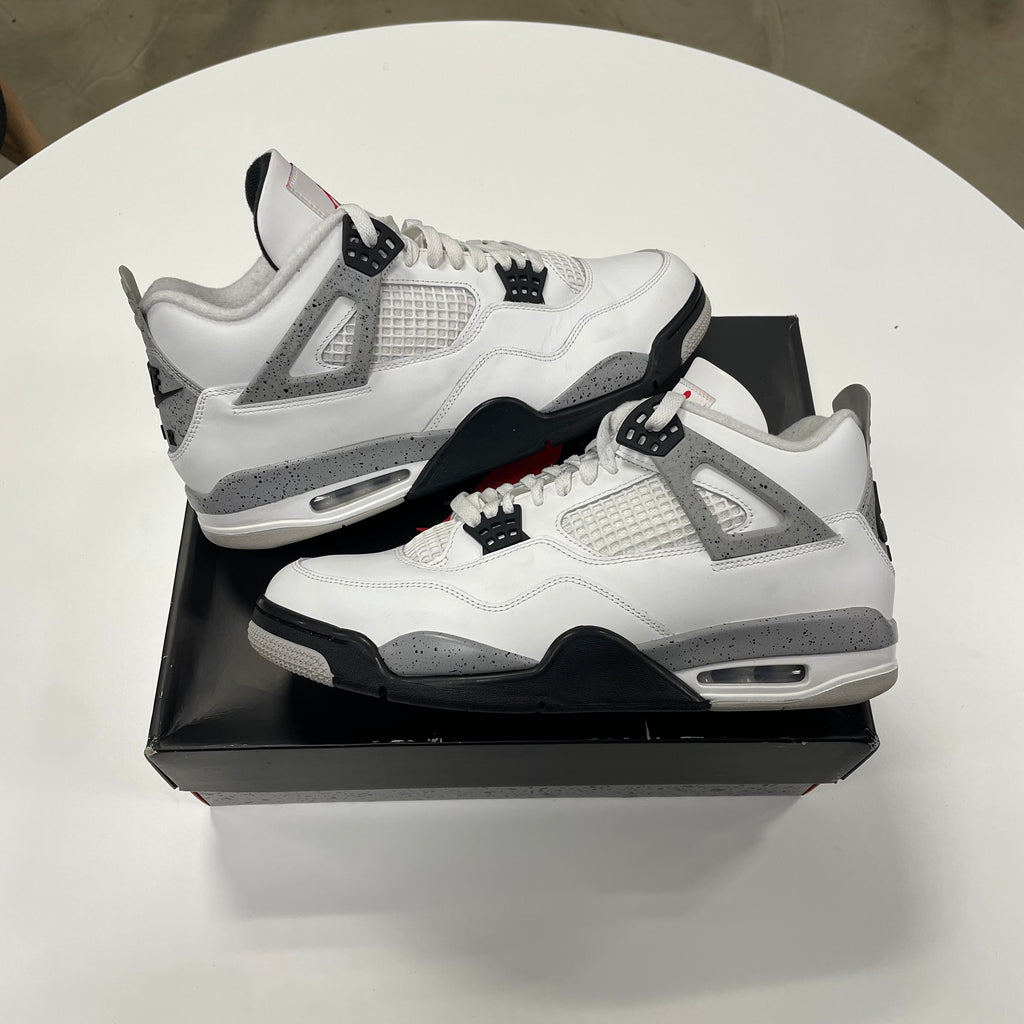 Jordan 4 'White Cement' (12) Used