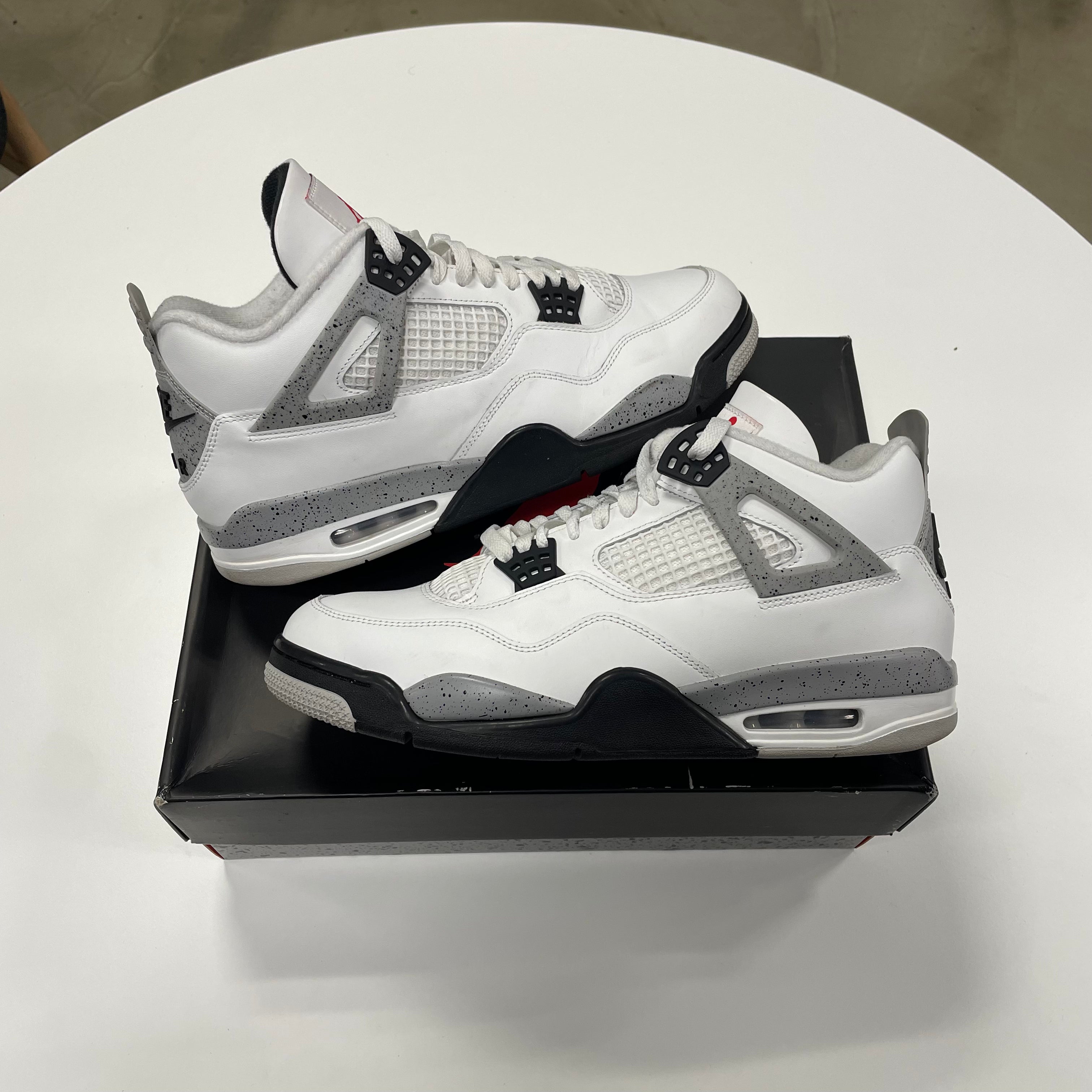 Jordan 4 'White Cement' (12) Used