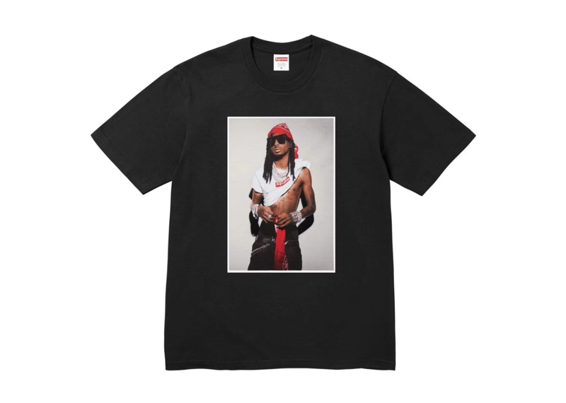 Supreme Playboi Carti Photo Tee Black