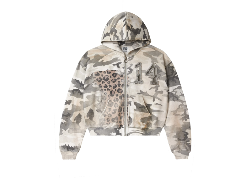 Vale Winter Camo Zip Desert