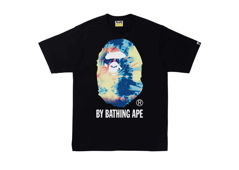 Bape Big Head Thermal Black Tee