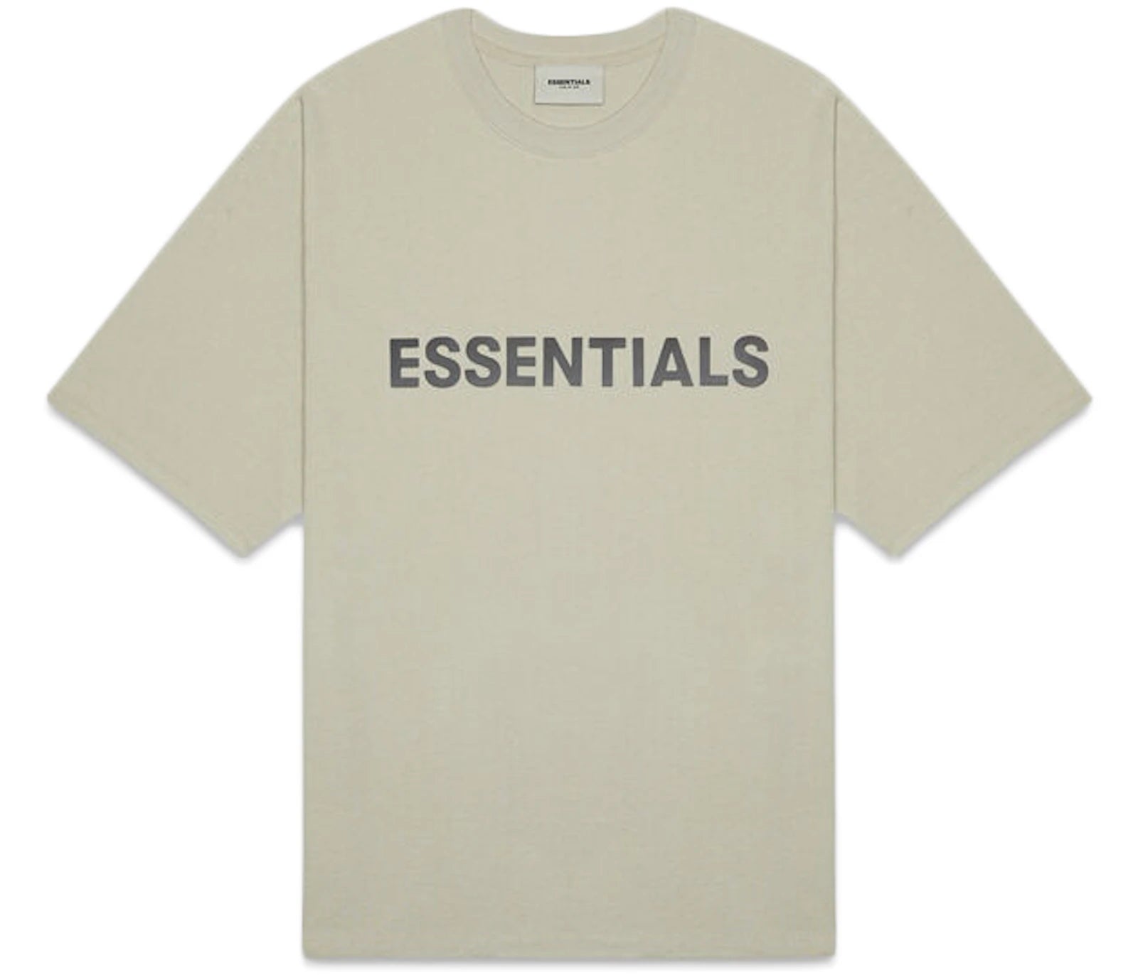 Fear of God Essentials Boxy T-Shirt Applique Logo Moss