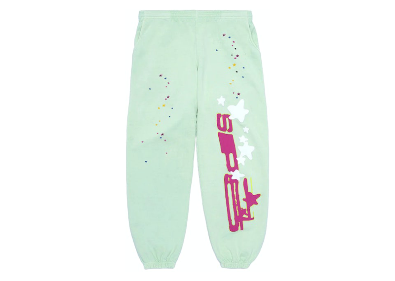 Sp5der Mint Sweatpants