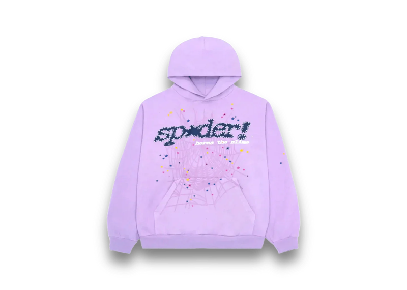 Sp5der Purple Acai Hoodie