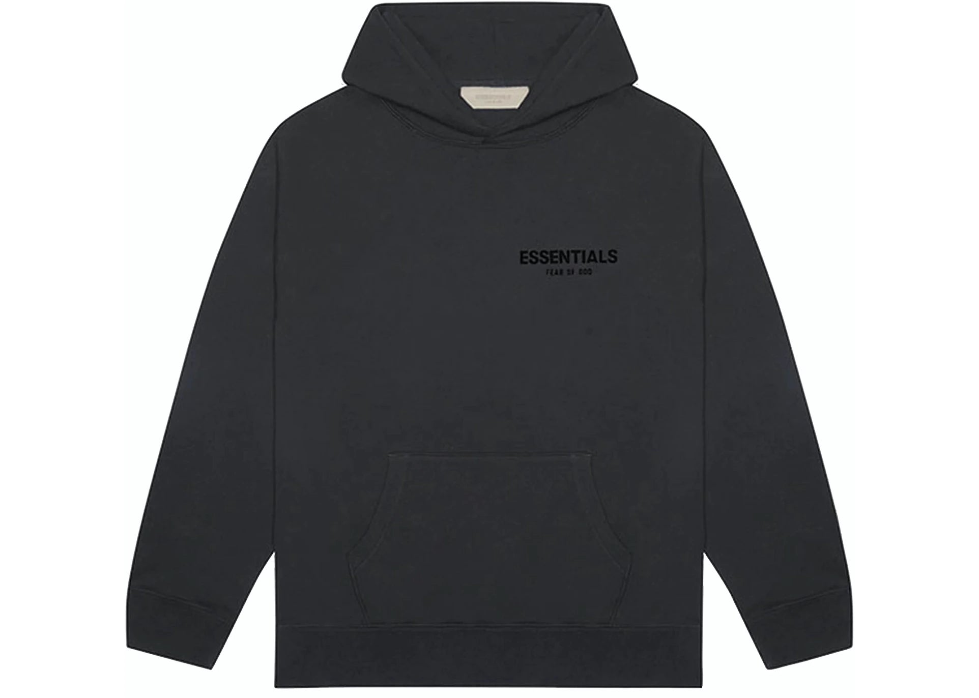 Fear of God Essentials Pullover Hoodie (FW22) Stretch Limo/Black