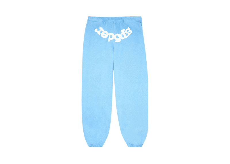 Sp5der Sweatpants Sky Blue