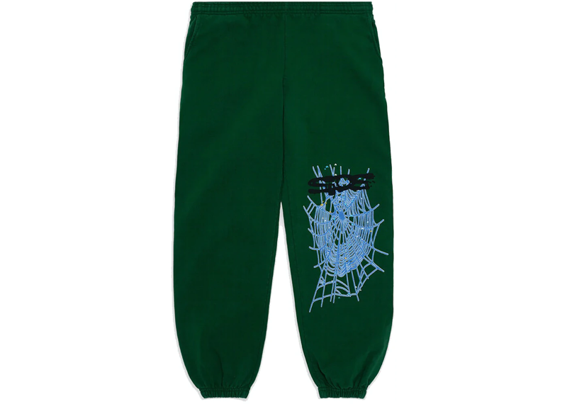 Sp5der Sweatpants Hunter Green