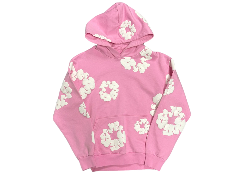 Denim Tears Hoodie Pink